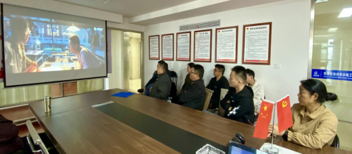 喜迎二十大，公司黨支部組織黨員干部觀看 愛國主義影片《我和我的祖國》(圖2)